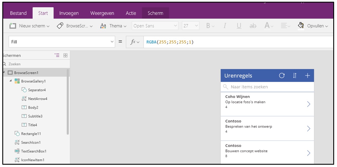 PowerApps voor SharePoint en Dynamics 365/CRM