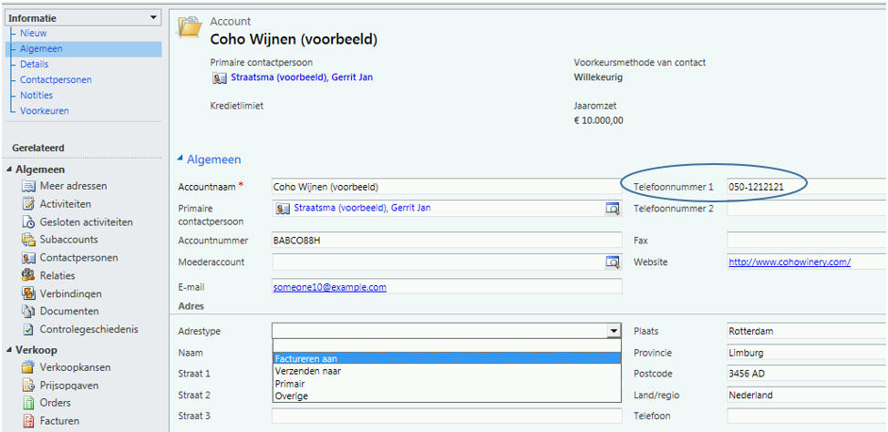 Wijzigingen bijhouden in Microsoft Dynamics 365/CRM software