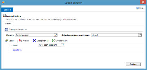 Marketinglijsten gebruiken in Microsoft Dynamics CRM software