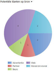 Microsoft Dynamics CRM software voor leads management