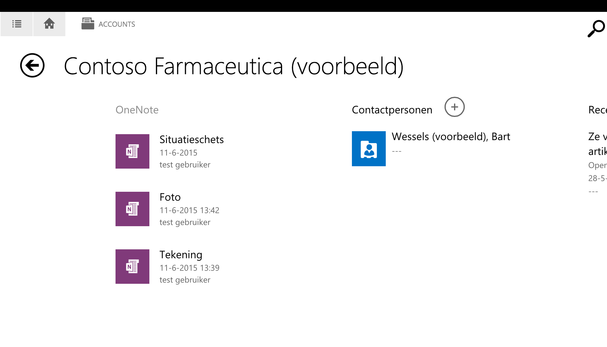 Microsoft Dynamics 365/CRM Online - OneNote integratie