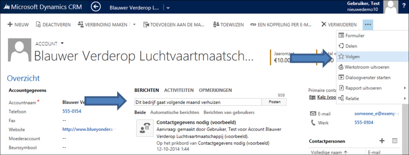 Microsoft Dynamics 365/CRM