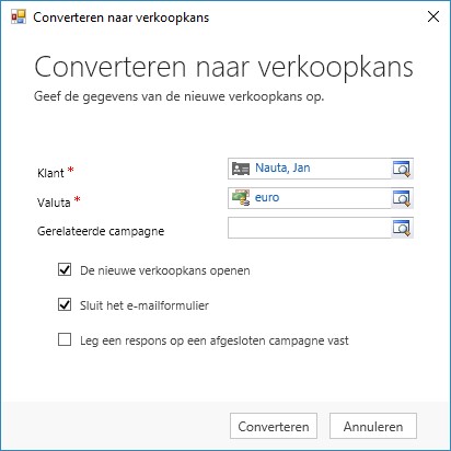 Dynamics 365 crm verkoopproces