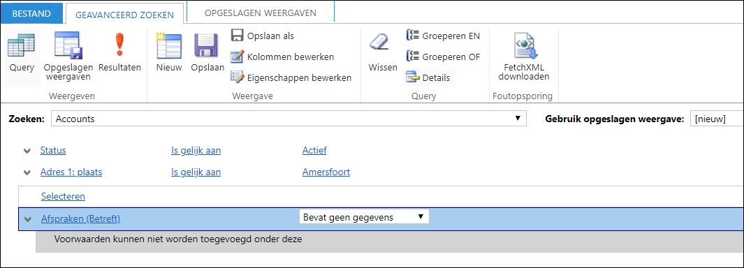 geavanceerd zoeken