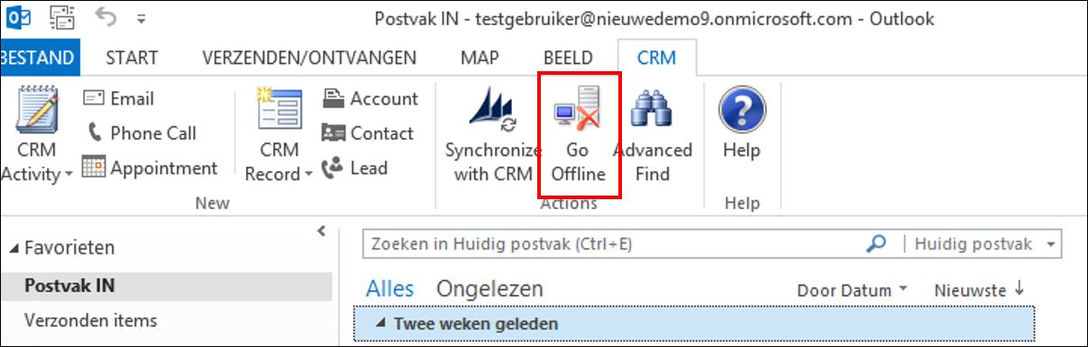 Microsoft Dynamics 365 CRM voor Outlook handleiding