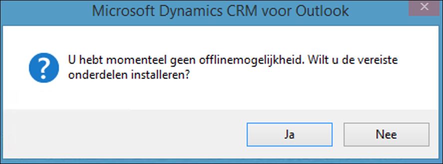 Microsoft Dynamics 365 CRM voor Outlook handleiding