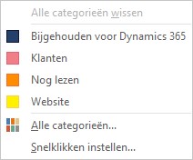 Bjgehouden voor Dynamics 365