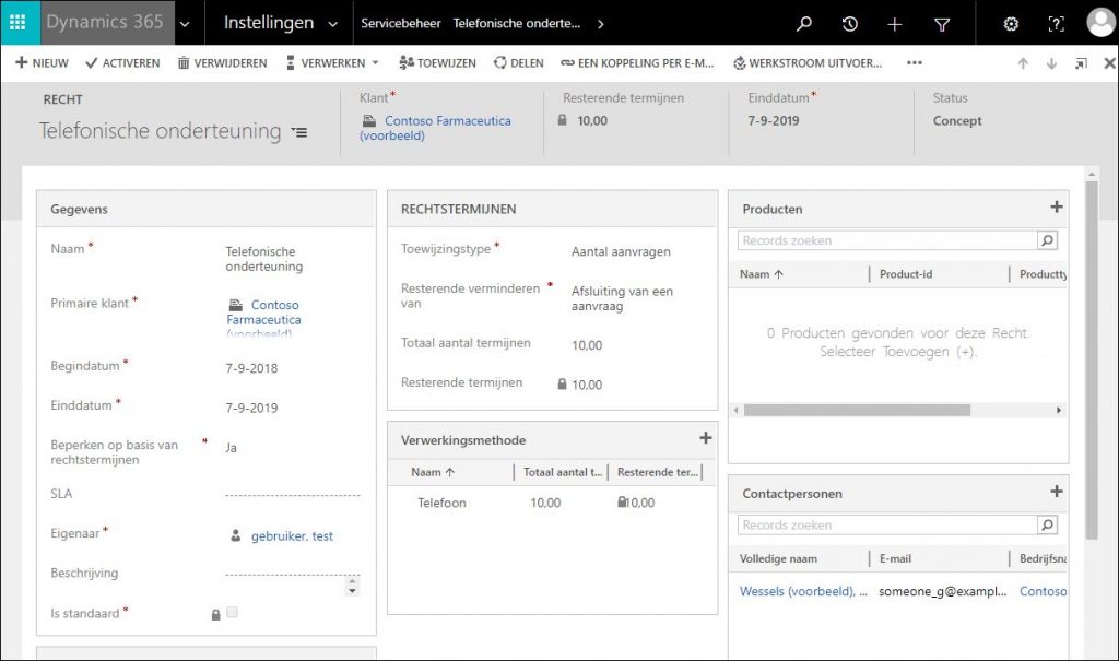 sla's in Microsoft Dynamics 365 CRM