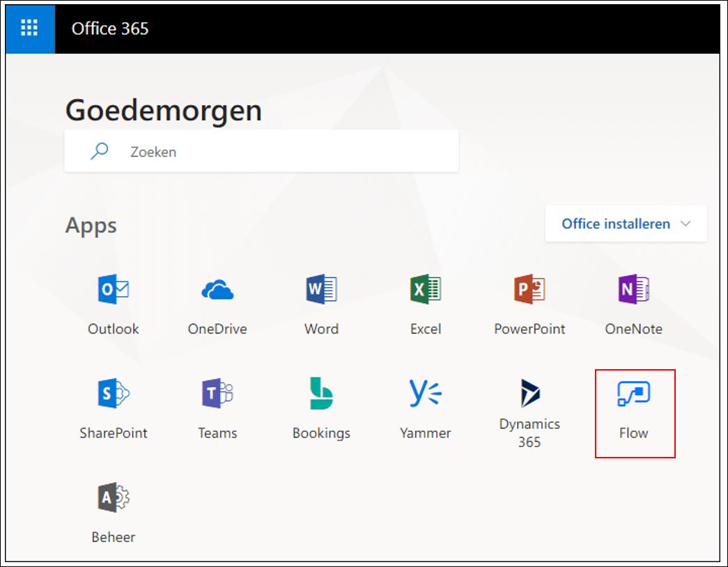 Dynamics 365 CRM en Microsoft Flow