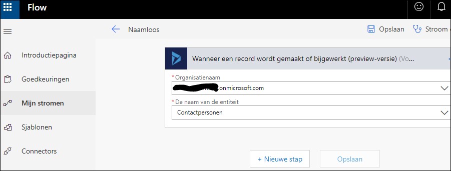 Dynamics 365 CRM en Microsoft Flow