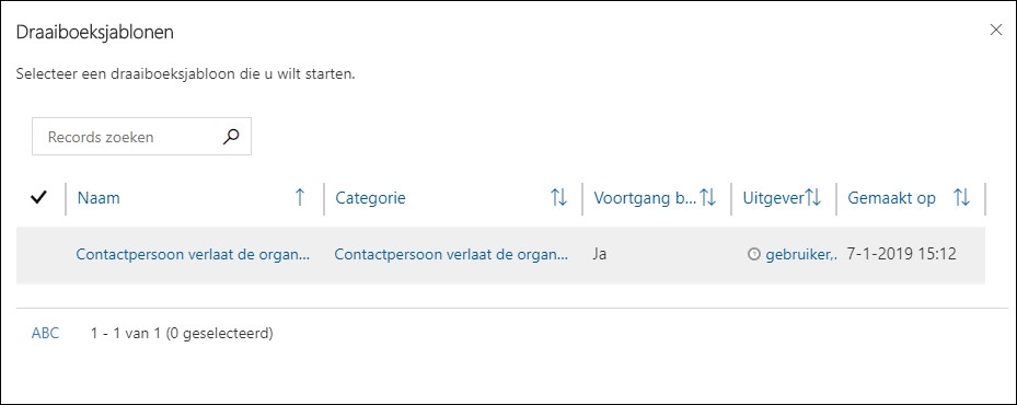 Draaiboeken in Microsoft Dynamics 365 CRM