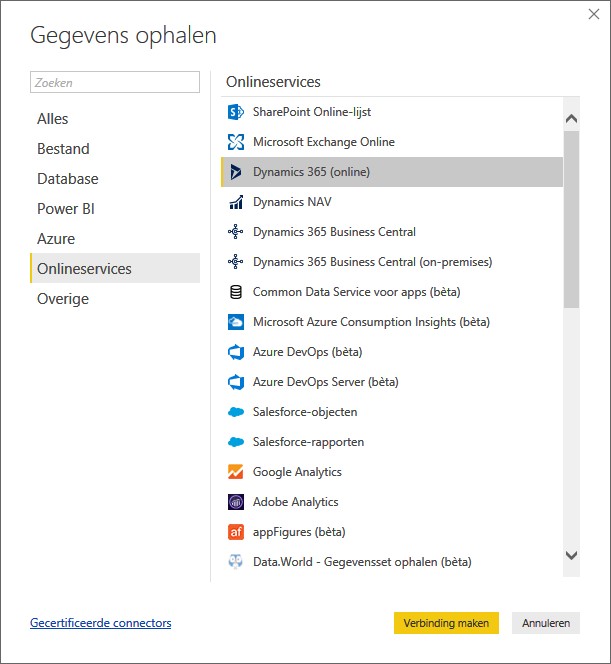 power bi dynamics crm