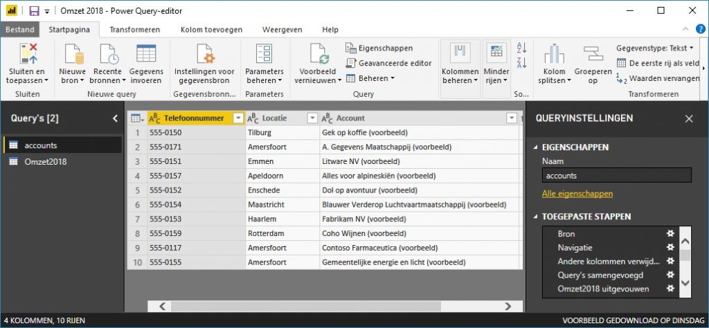 power bi dynamics crm