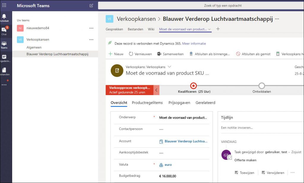 microsoft teams crm