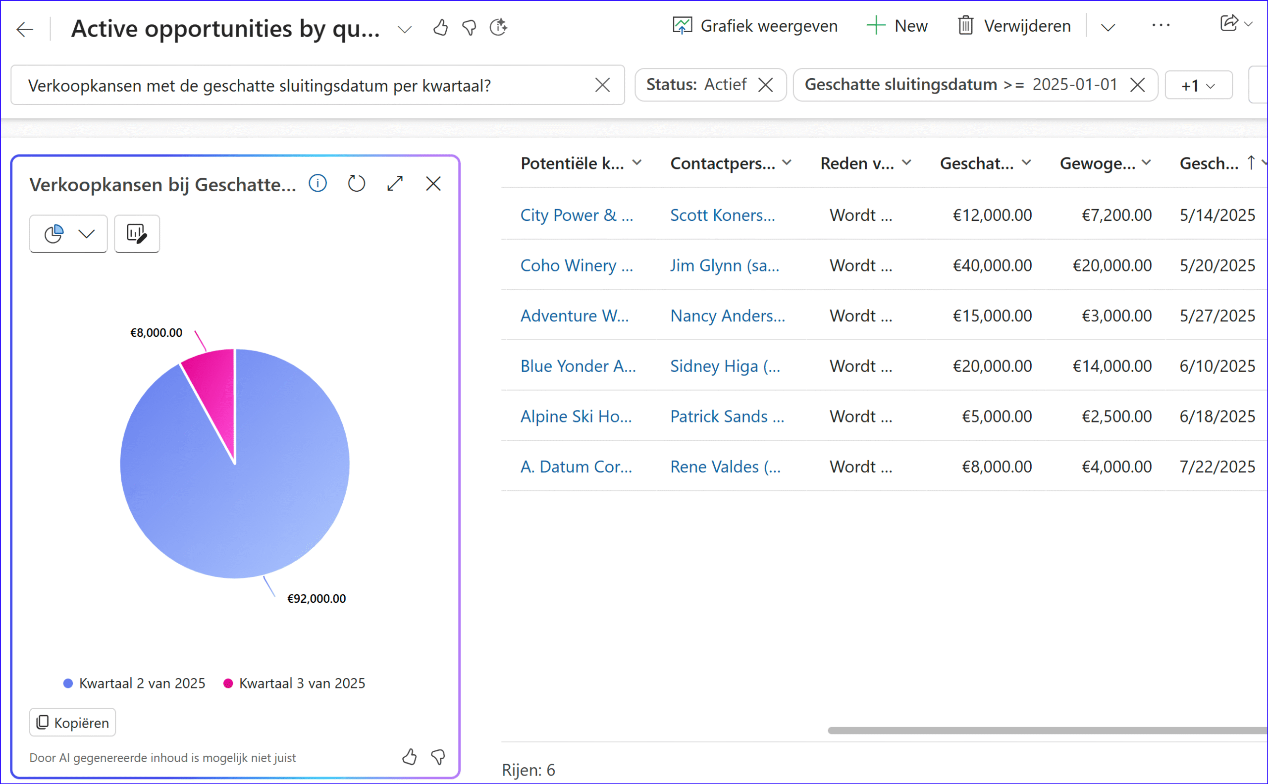 Copilot in modelgestuurde Power Apps